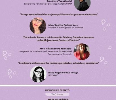 Convocan a tercera Edición de “Rutas para construir un proceso electoral libre de violencia política en razón de género”