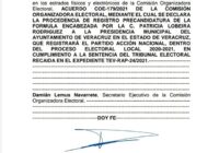 Aprueba Comisión Permanente registro de precandidatura para la Presidencia Municipal de Veracruz