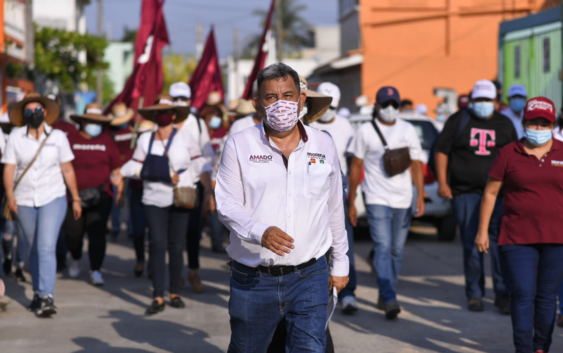 Morena mantendrá su hegemonía política en toda la zona sur: Amado Cruz Malpica