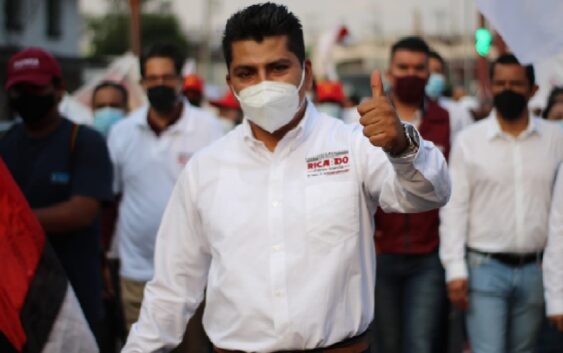 Inicia campaña Ricardo Pérez García en busca de alcaldía de Río Blanco