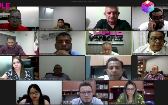Consejo General del OPLE Veracruz aprueba la designación de diversos integrantes de los Consejos Municipales