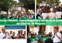 Román Bastida, suma simpatías y apoyo de la gente del Distrito de Misantla