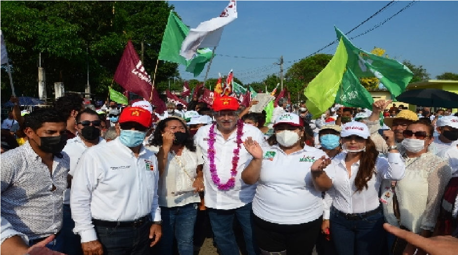 Se suman gente a la campaña de Exsome y la coalición “Juntos Hacemos Historia en Veracruz”