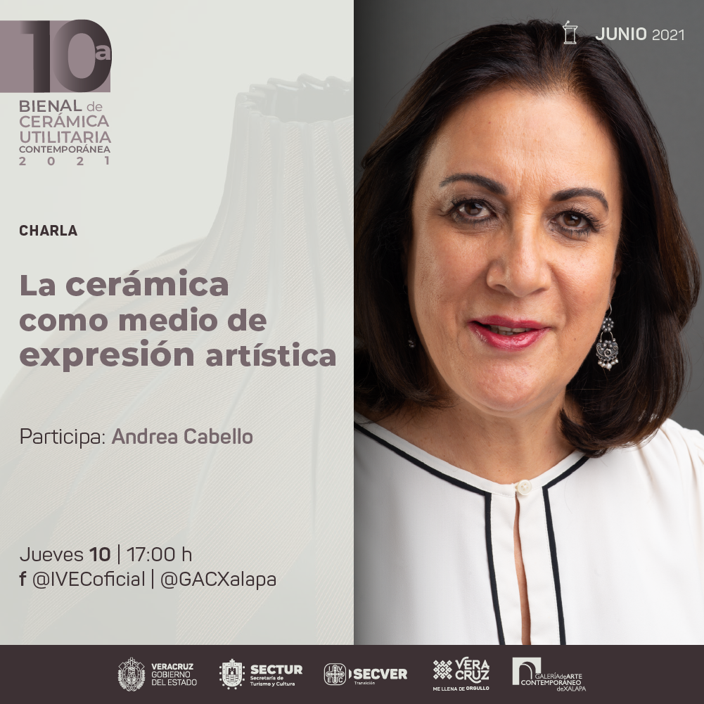 Presenta IVEC charla sobre la consolidación de la cerámica como medio de expresión artística en México