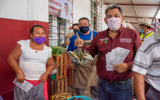 Amado modernizará los mercados de Coatzacoalcos