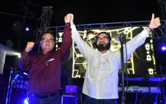 Comienza el cambio verdadero en el Distrito 30, gana Sergio Guzmán Ricárdez