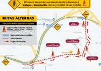 Inicia SIOP rehabilitación de carretera Xalapa-Banderilla; informa vías alternas