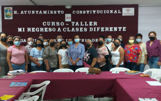 Imparte DIF Municipal Taller “Mi regreso a clases Diferente”