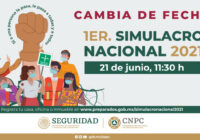 Invitan a participar este lunes 21 de junio en el “1er. Simulacro Nacional 2021”