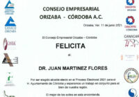 Consejo Empresarial felicita al alcalde electo de Córdoba, Dr. Juan Martínez