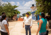 Supervisa alcalde los avances del colector de la calle Chiapas en la colonia Chichihua ll