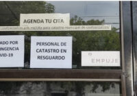 Cierran oficinas de la dirección municipal de   Catastro en Coatzacoalcos por COVID-19