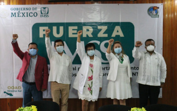 IMSS y Sección IV del SNTSS en Veracruz Sur ponen en marcha la estrategia “Fuerza IMSS”