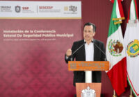 Instala gobernador Cuitláhuac García la Conferencia Estatal de Seguridad Pública Municipal