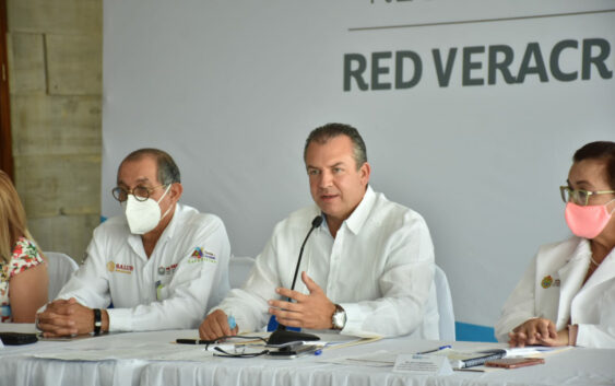 Encabeza Morelli primer reunión del Consejo Directivo de la Red Veracruzana de Municipios por la Salud