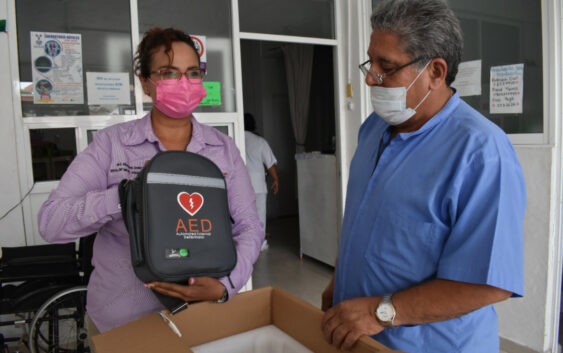 Se capacita personal de la Clínica DIF para atender emergencias cardíacas