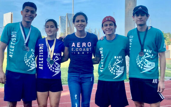 La delegación veracruzana de atletismo “Made for Speed” superó sus marcas rumbo al nacional de atletismo CONADE 2021