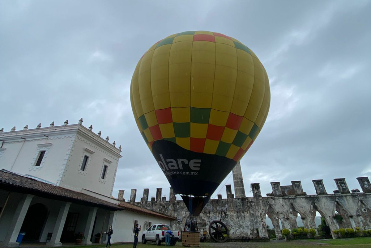 Realizan pruebas de rutas y corrientes de aire previo a Festival del Globo Tratados de Córdoba