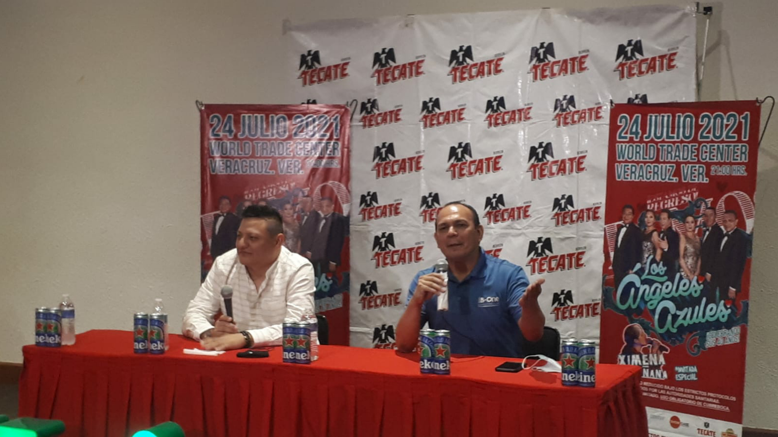 Concierto de los Ángeles Azules en Veracruz contará con estrictas medidas sanitarias