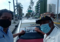 Colocarán calcomanías en taxis de la región de Veracruz