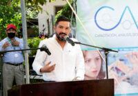 Jaime De la Garza  asiste a la reunión de “Sembrando vida para cosechar agua en Veracruz”.