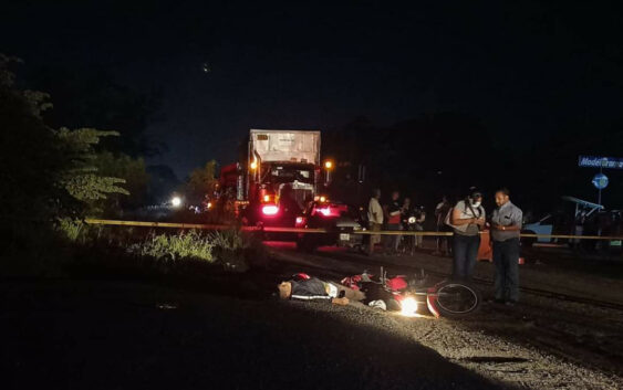Ejecutan a un motociclista a la altura de Zacatal