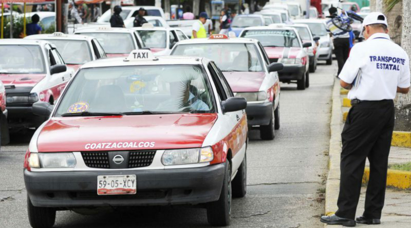 Extorsión a taxistas de Coatzacoalcos por cuerpos de seguridad pública