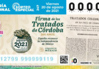 LOTENAL presentará billete de lotería alusivo al 200 aniversario de la firma de los Tratados de Córdoba