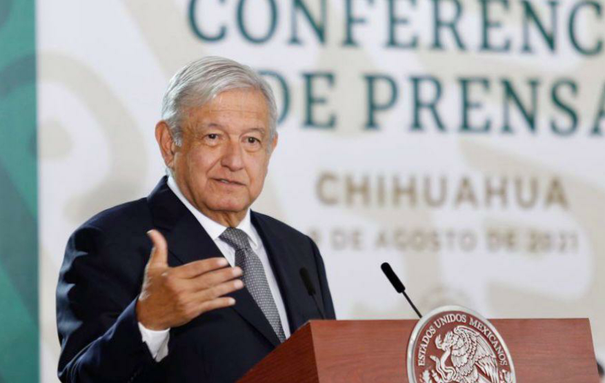 Andrés Manuel López Obrador  presentó el reporte de seguridad de Ciudad Juárez, Chihuahua