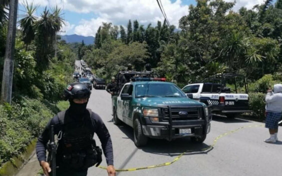 Deja heridos enfrentamiento entre policías ministeriales y hombres armados en Ixtaczoquitlán Veracruz