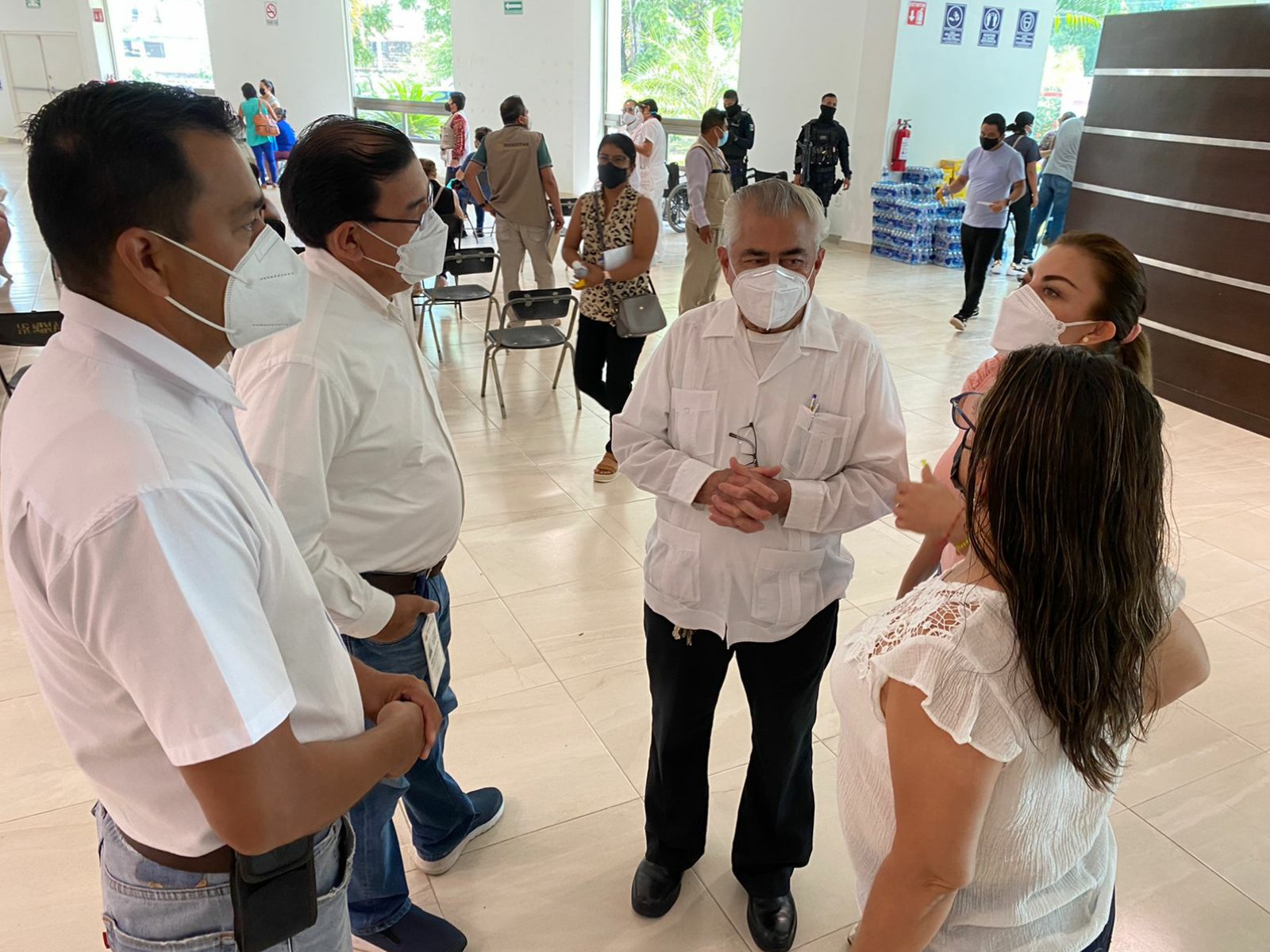 Facilita Ayuntamiento acceso de población rural a jornada de vacunación contra COVID-19