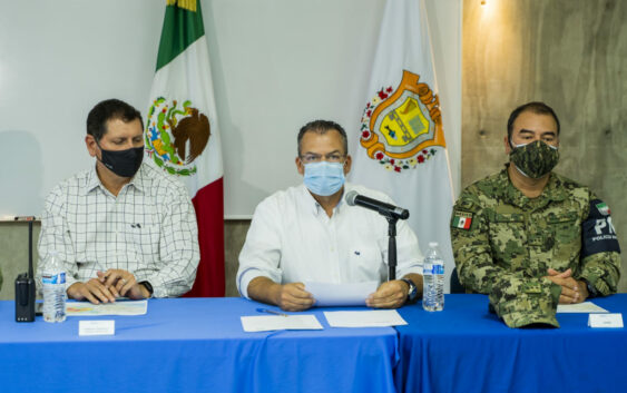 El Comité de Emergencias de Boca del Río vigila el avance del huracán Grace