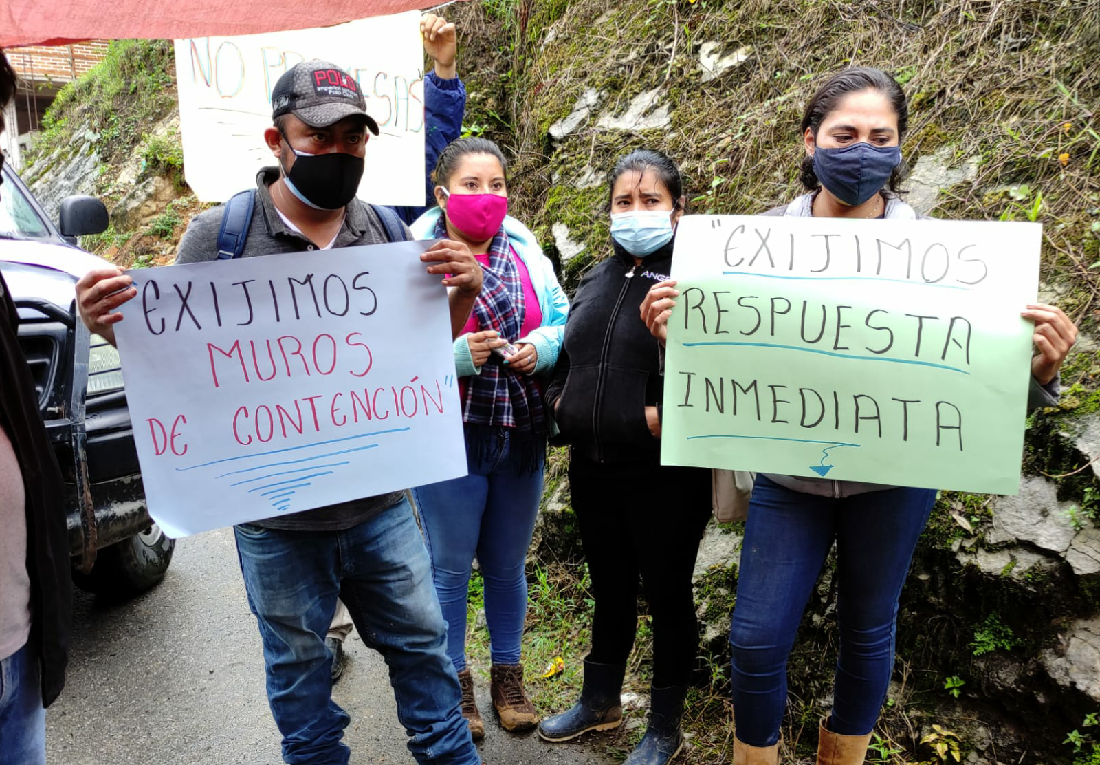 Derrumbe afectó a más de 40 comunidades de varios municipios de la sierra