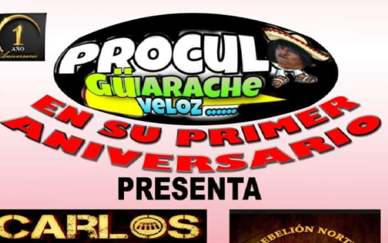 Primer aniversario de Proculo “Guarache Veloz”