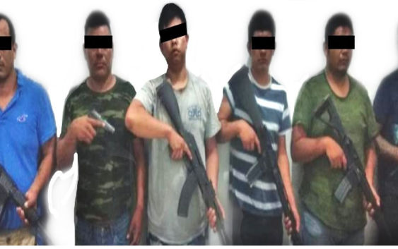 Caen seis presuntos integrantes del Grupo Sombra en Pánuco