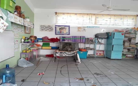 Escuelas de Veracruz, entre robos y sin medidas para controlar covid