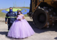 Quinceañera rechaza sesión lujosa y decide pasar el día con su padre en donde trabaja