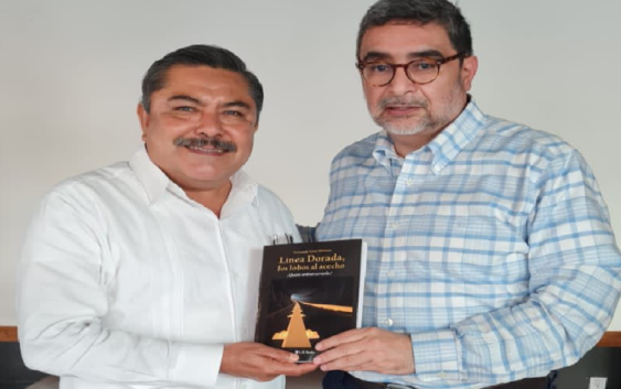Fernando Coca presentó su libro “Línea Dorada, los Lobos al Acecho ¿quién ordenó cerrarla?”