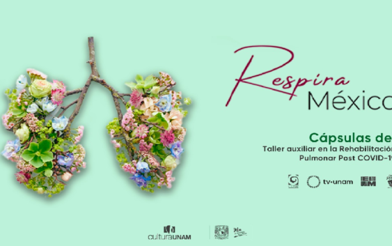 “Respira México” Cápsulas del Taller auxiliar en la Rehabilitación Pulmonar Post COVID-19