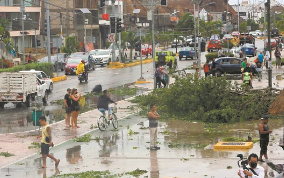 Hasta el momento, deja huracán Grace saldo blanco