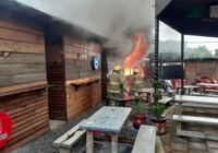 Dos negocios del Food Park «La Bomba» terminaron calcinados