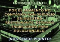 LE CERRARON LAS PUERTAS A PAMPAS COATZACOALCOS SUPUESTAMENTE LAS AUTORIDADES SANITARIAS ASI LO INFORMÓ UN EMPLEADO DEL NEGOCIO A SURESTESUR.COM Y HOY EN SU REDES ANUNCIARON EL CIERRE HASTA NUEVO AVISO.