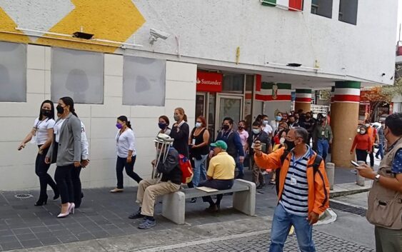 Xalapa Ver.- Simulacro de personal de Seguridad Pública dentro del marco del Día Nacional de Protección Civil..