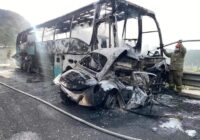 Murió calcinado en su carro  luego que el   invadiera  su carril y lo embistiera provocando el incendio