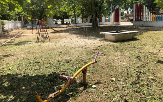 Realiza COMUDE rehabilitación de Parque del DIF