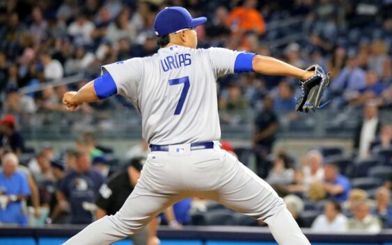 Urías, pitcher con más victorias en esta temporada de la MLB