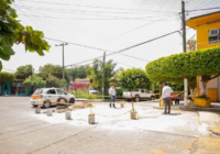 Continúan los trabajos de pavimento hidráulico en Acayucan