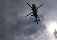 Apoya unidad de rescate aéreo “relámpagos” en traslado de paciente en el Estado de Hidalgo