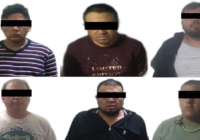 Detiene SSP a seis por robo a tienda departamental, en Xalapa