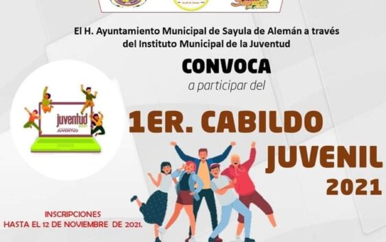 Gobierno de Sayula convoca a integrar el “Cabildo Juvenil”